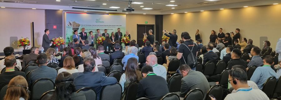 新朝陽赴巴西亮相ACE農(nóng)化展，公司生物技術(shù)和產(chǎn)品引發(fā)高度關(guān)注